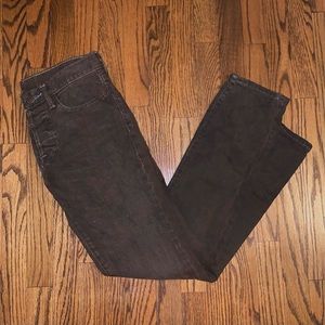 BROWN SKINNY JEANS